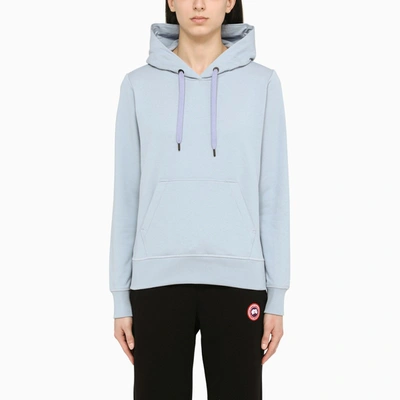 Shop Canada Goose ® | Classic Blue Hoodie With Logo