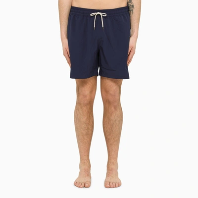 Shop Polo Ralph Lauren | Blue Swimming Trunks With Logo