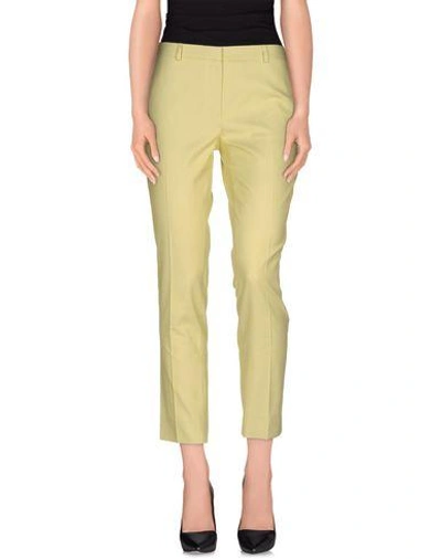 Shop Mauro Grifoni Casual Pants In Yellow