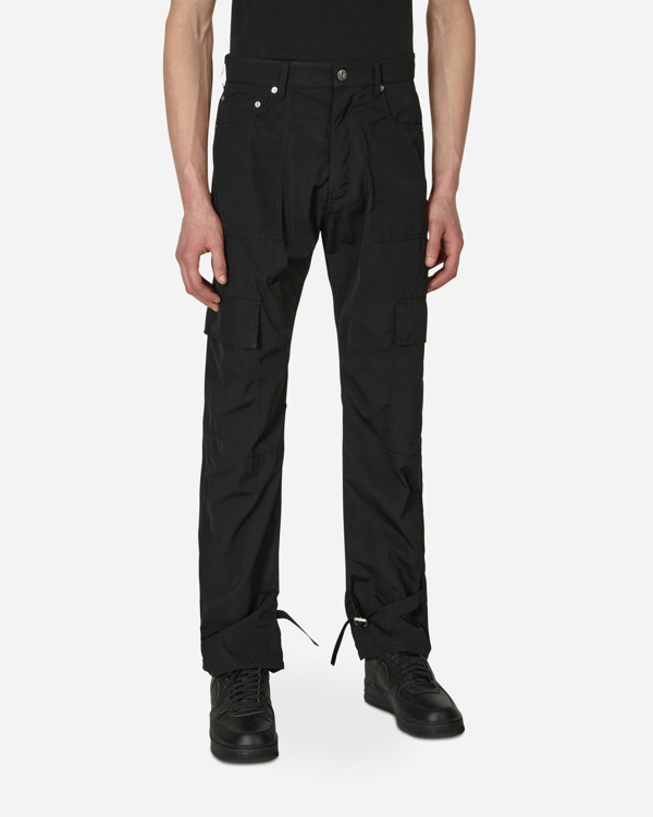 Off-White buckle-detail cargo trousers - Orange