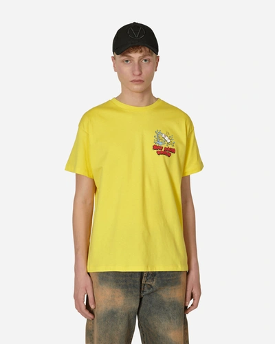 Shop Sky High Farm Flatbush Printed T-shirt In Yellow
