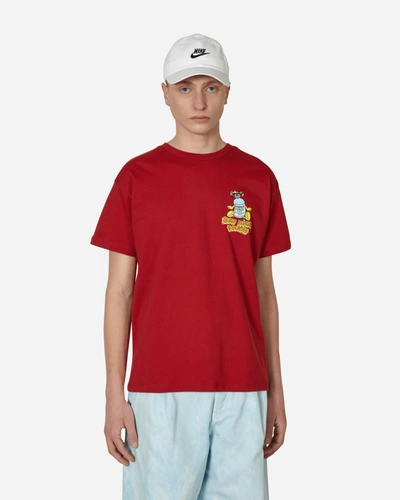 Shop Sky High Farm Flatbush Printed T-shirt In Red