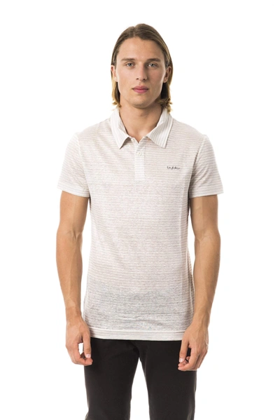 Shop Byblos Emboidered Short Sleeve T-shirt In Beige