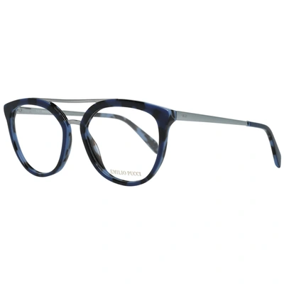 Shop Emilio Pucci Blue Women Optical Frames