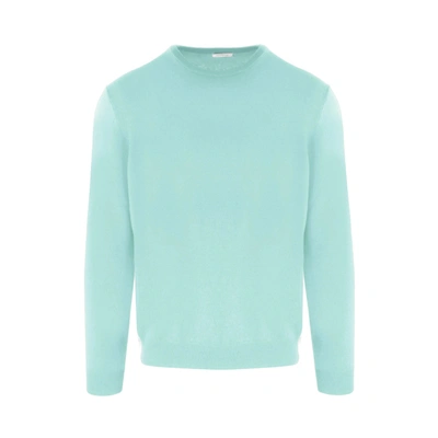 Shop Malo Green Cashmere Sweater