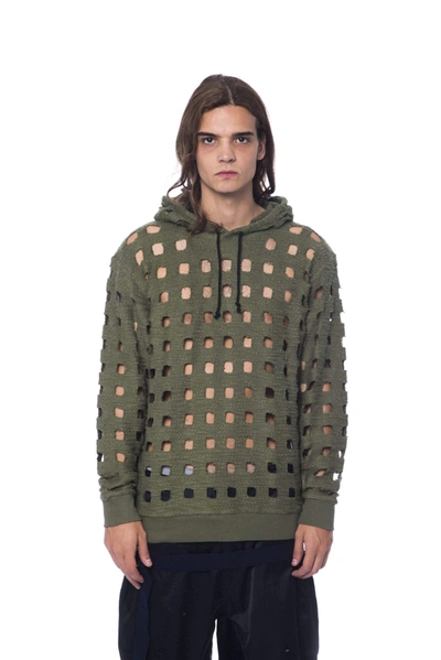Shop Nicolo Tonetto Hooded Sweater In Army