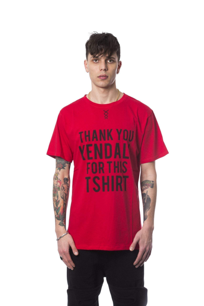 Shop Nicolo Tonetto Round Neck Printed T-shirt In Red