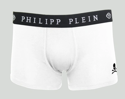 Shop Philipp Plein Parigambabipack-bianco  Underwear In White