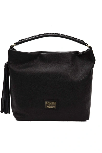 Shop Pompei Donatella Nero Black Shoulder Bag
