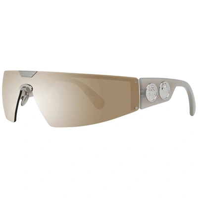 Shop Roberto Cavalli Rc1120  Mirrored Mono Lens  Sunglasses In Brown