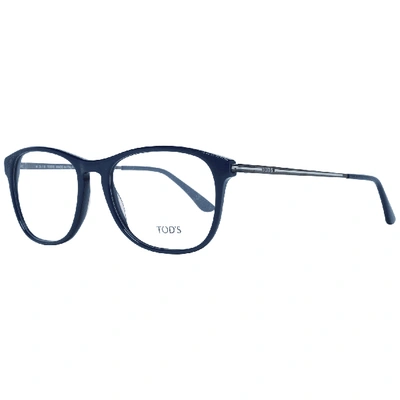 Shop Tod's Blue Men Optical Frames