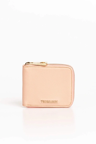 Shop Trussardi Wallet In Pink
