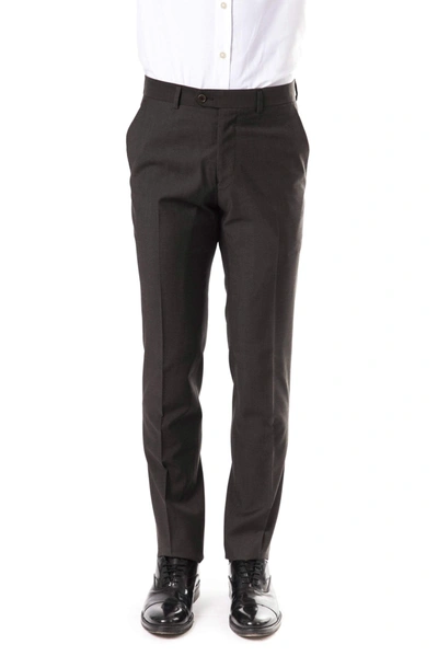 Shop Uominitaliani Classic Woolen Jeans & Pant In Gray