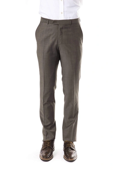 Shop Uominitaliani Classic Woolen Jeans & Pant In Gray