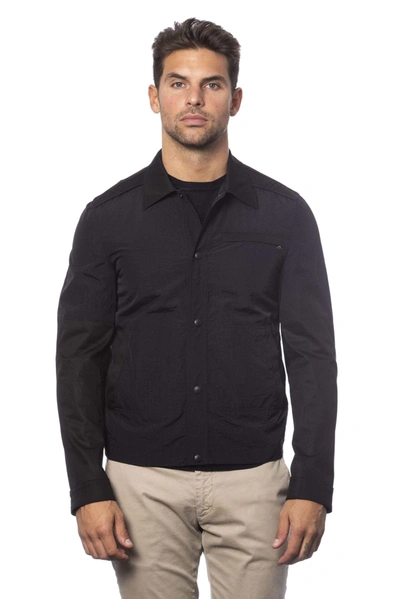 Verri "black Cotton Men Jacket" In Black