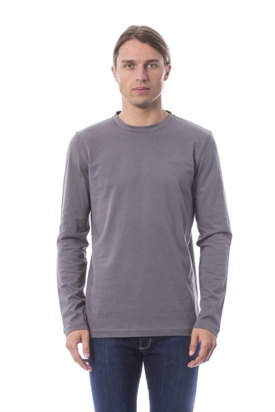 Shop Verri Long Sleeve T-shirt In Grey