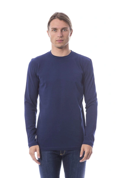 Shop Verri Long Sleeve T-shirt In Blue