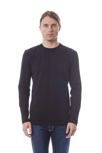 Shop Verri Long Sleeve T-shirt In Black