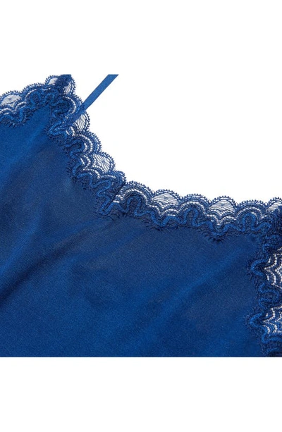 Uwila Warrior Soft Silk Camisole In Estate Blue