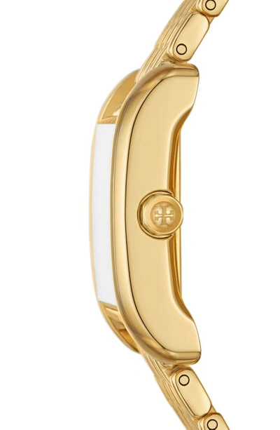Shop Tory Burch The Eleanor Bracelet Watch, 34mm In Gold