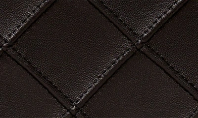 Shop Tory Burch Mini Fleming Soft Crescent Shoulder Bag In Black