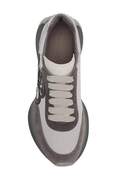 Shop Alexander Mcqueen Sprint Runner Sneaker In Grey