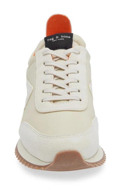 Rag & Bone Retro Runner Sneaker In Vanilla