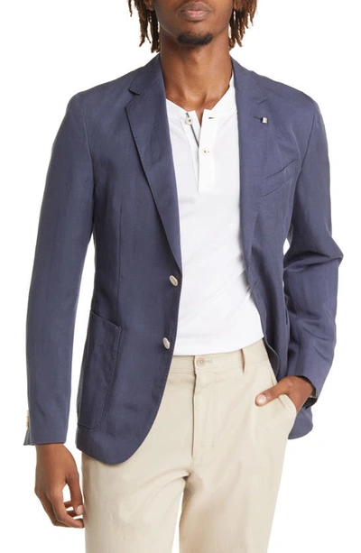 Hugo boss linen clearance jacket