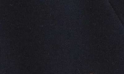 Shop Moncler Kids' Logo Cotton Shorts In Navy
