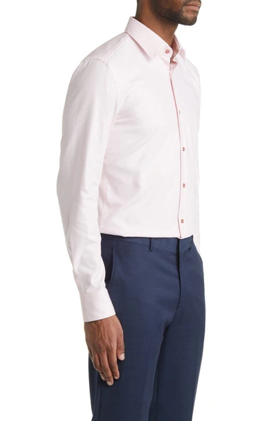 Shop Hugo Boss Hank Kent Slim Fit Dress Shirt In Soft Pink