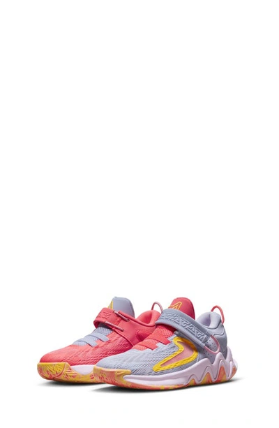 Shop Nike Kids' Giannis Immortality 2 Sneaker In Hot Punch/ Pink/ Orange/ Blue