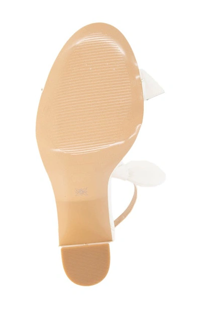 Shop Bcbgeneration Batani Ankle Strap Sandal In Bright White