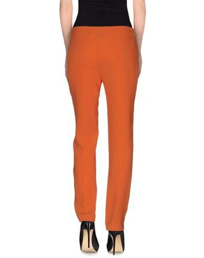 Shop Aspesi Casual Pants In Orange