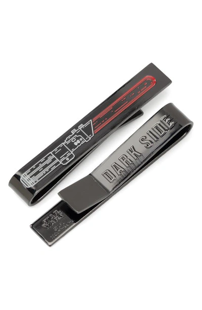 Shop Cufflinks, Inc . Star Wars™ Darth Vader Lightsaber Hidden Message Tie Bar In Black