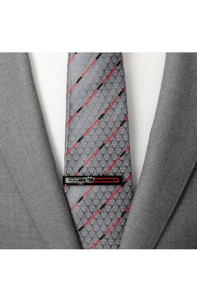 Cufflinks, Inc . Star Wars™ Darth Vader Lightsaber Hidden Message Tie Bar In Black
