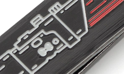 Cufflinks, Inc . Star Wars™ Darth Vader Lightsaber Hidden Message Tie Bar In Black