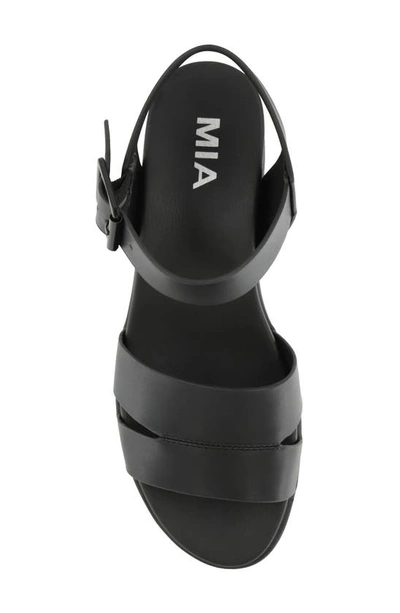 Shop Mia Maya Platform Sandal In Black