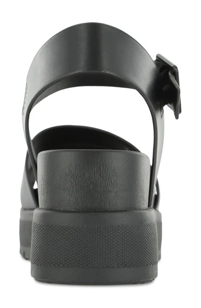 Mia Maya Platform Sandal In Black