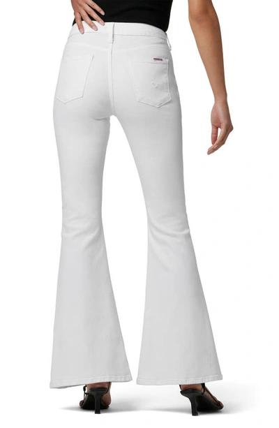 Shop Hudson Heidi High Rise Flare Jeans In White