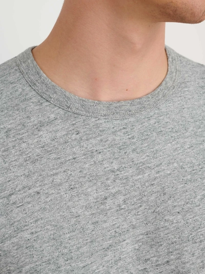 Shop Alex Mill Standard T-shirt In Slub Cotton In Heather Grey