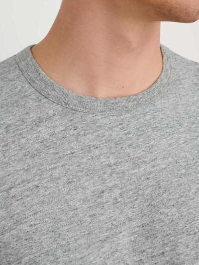 Alex Mill Standard T-shirt In Slub Cotton In Heather Grey