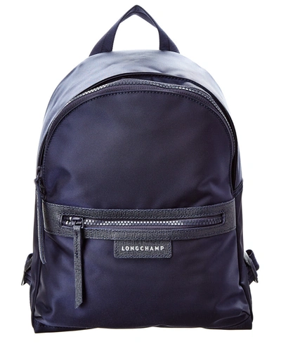Longchamp Le Pliage Neo Small Canvas Backpack, Blue