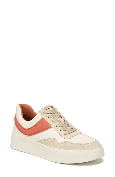 Shop Vince Warren Court Sneaker In Coral Blossom