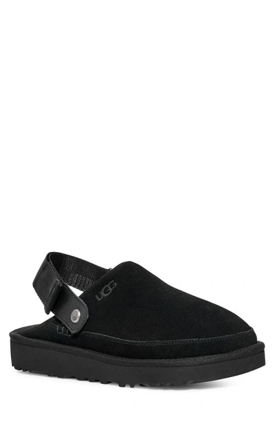 Shop Ugg (r) Goldencoast Water Repellent Slingback Clog In Black