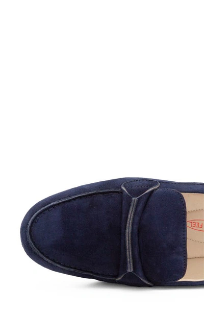 Shop Amalfi By Rangoni Dicondra Loafer In Navy Cashmere