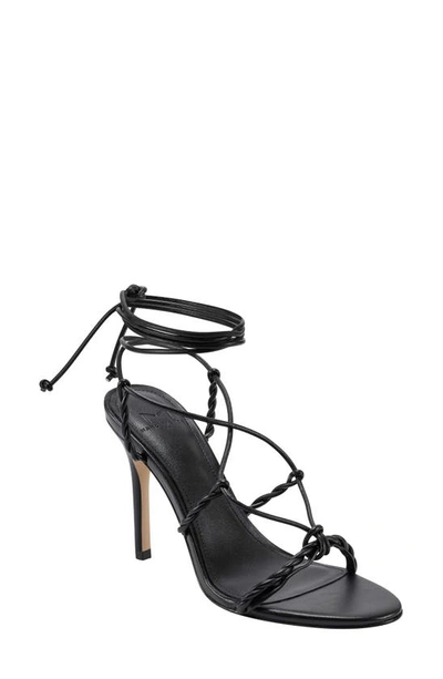 Shop Marc Fisher Ltd Bea Ankle Wrap Sandal In Black 001