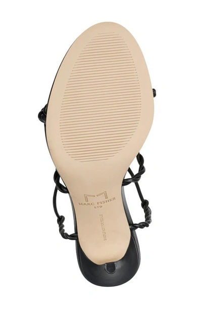 Shop Marc Fisher Ltd Bea Ankle Wrap Sandal In Black 001