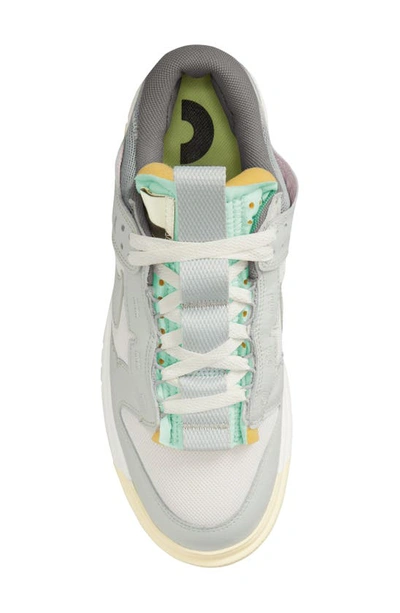 Shop Nike Dunk Low Remastered Sneaker In Sail/ Light Silver/ Mint Foam
