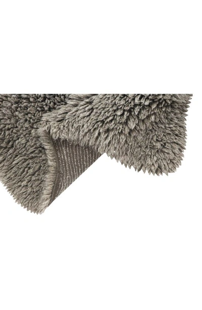Lorena Canals Woolly Woolable Washable Wool Rug In Grey