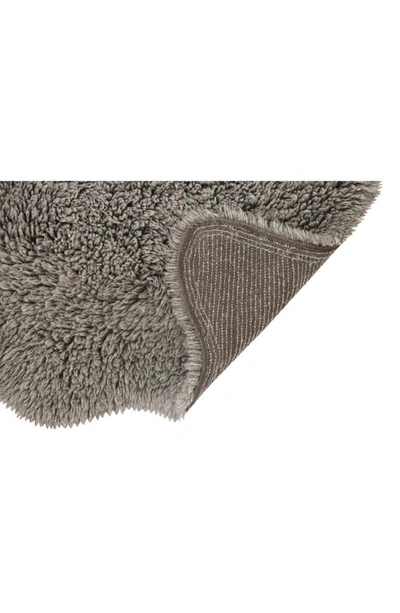 Lorena Canals Woolly Woolable Washable Wool Rug In Grey